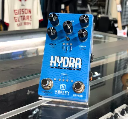 Keeley - Hydra Stereo Reverb & Tremolo Pedal